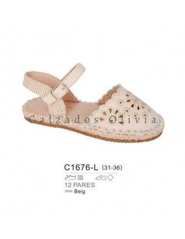 Zapatos y Calzados PP-C1676-L (31-36)