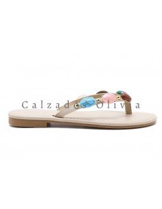 Calzados y Zapatos OT-SS-290 BEIGE