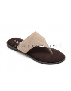 Calzados y zapatos OT-H8-1173A BEIGE 2