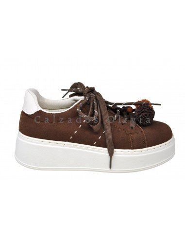 Zapatos y Calzados BTT-5691 BROWN