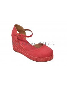 Calzados y zapatos BTT-3036 ORANGE-PINK 2