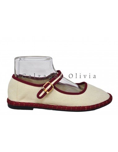 Zapatos y Calzados BTT-5675 BEIGE-WINE