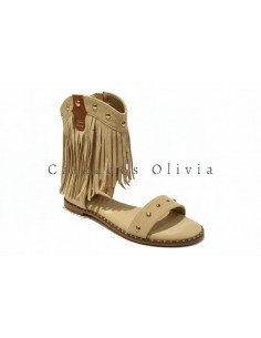 Calzados y Zapatos EMS-JJ-616 BEIGE