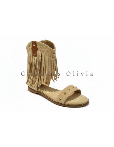 Zapatos y Calzados EMS-JJ-616 BEIGE
