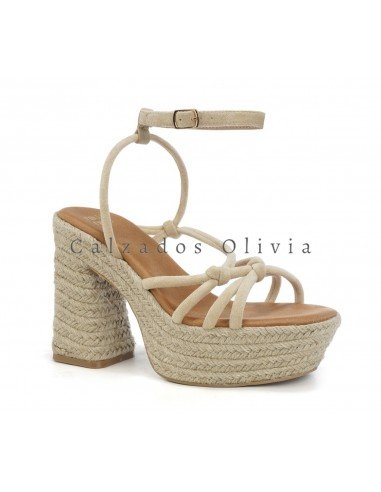 Zapatos y Calzados EMS-MT-132 BEIGE