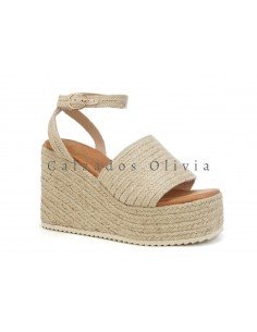 Calzados y Zapatos EMS-MT-128 BEIGE