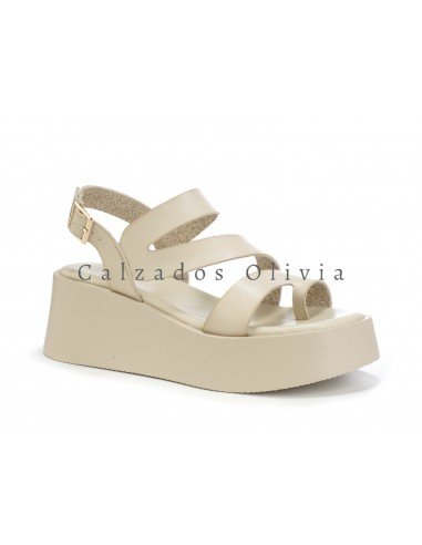 Zapatos y Calzados EMS-TC-86 BEIGE