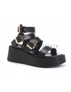 Calzados y Zapatos EMS-TC-85 BLACK