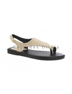 Calzados y Zapatos EMS-KK-1027 BEIGE