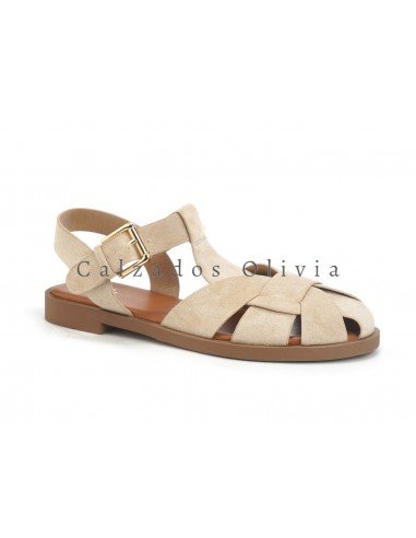 Zapatos y Calzados EMS-TC-84 BEIGE