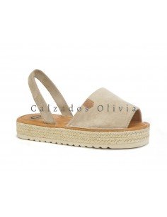 Calzados y Zapatos EMS-MT-113 BEIGE