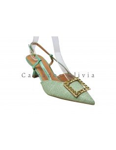 Calzados y zapatos PP-M2646 VERDE 2