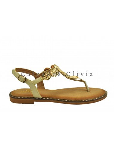 Zapatos y Calzados TF-5552 BEIGE