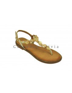 Calzados y zapatos TF-5552 BEIGE 2