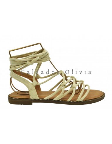 Zapatos y Calzados TF-3107 BEIGE