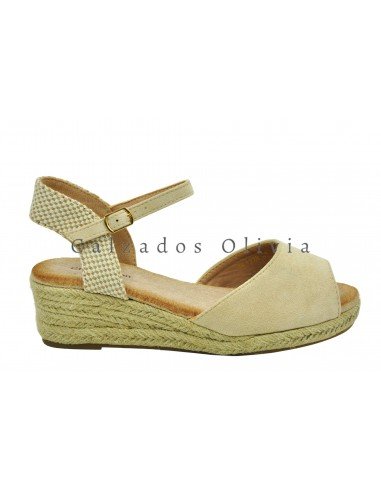 Zapatos y Calzados TF-1228 BEIGE