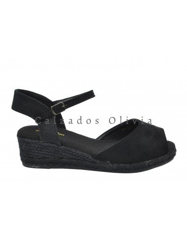 Zapatos y Calzados TF-1228 ALL BLACK