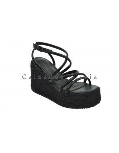 Calzados y zapatos TF-1001 ALL BLACK 2