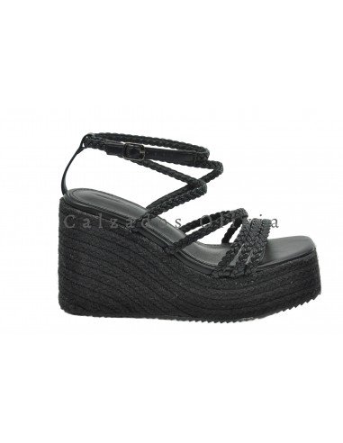 Zapatos y Calzados TF-1016 ALL BLACK