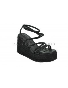 Calzados y zapatos TF-1016 ALL BLACK 2