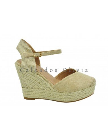 Zapatos y Calzados TF-1011 BEIGE