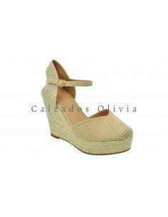 Calzados y zapatos TF-1011 BEIGE 2