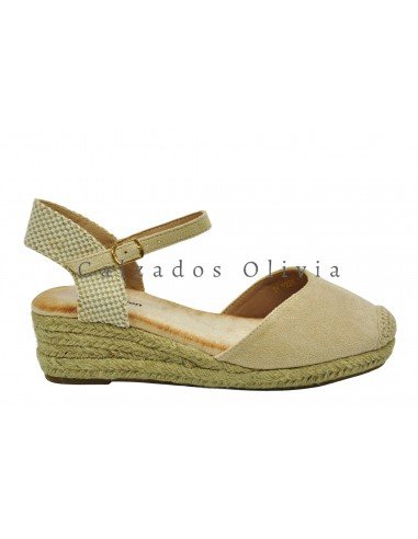 Zapatos y Calzados TF-1225 BEIGE