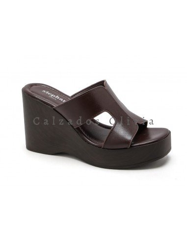 Zapatos y Calzados SP-78-199 BROWN