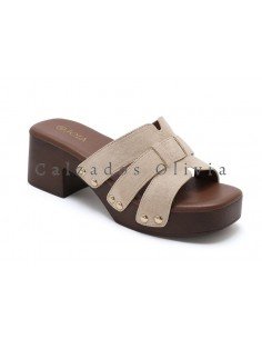 Calzados y zapatos OT-H8-1195A BEIGE 2