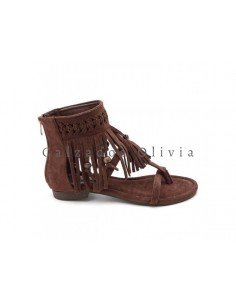Calzados y Zapatos ID-9762 BROWN