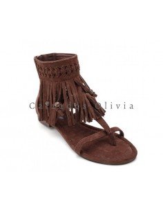 Calzados y zapatos ID-9762 BROWN 2