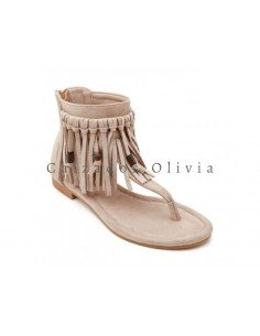 Calzados y zapatos ID-9763 KAKI 2