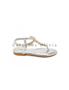 Calzados y Zapatos ID-9801 SILVER