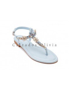 Calzados y zapatos ID-9801 BLUE 2