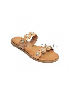 Calzados y zapatos ID-2852 BEIGE 2