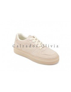Calzados y zapatos ID-9173 BEIGE 2