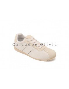Calzados y zapatos ID-9051 BEIGE 2
