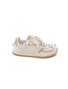 Calzados y Zapatos ID-9050 BEIGE
