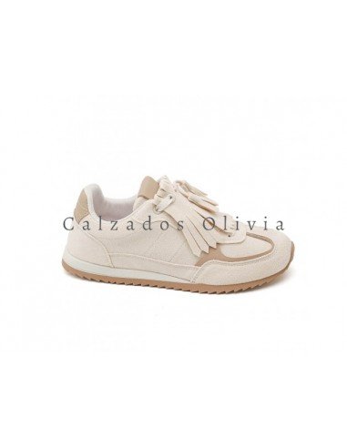 Zapatos y Calzados ID-9050 BEIGE