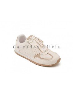 Calzados y zapatos ID-9050 BEIGE 2