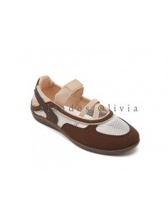 Calzados y zapatos ID-9181 BROWN 2