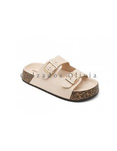 Calzados y zapatos ID-1157 BEIGE 2