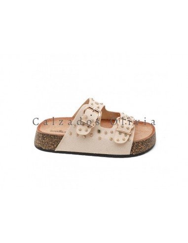 Zapatos y Calzados ID-1160 BEIGE