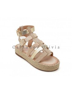 Calzados y zapatos ID-3887 KAKI 2