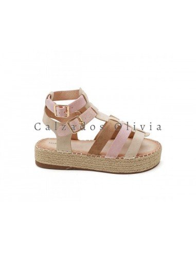 Zapatos y Calzados ID-3887 BEIGE