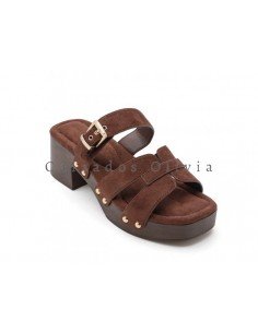 Calzados y zapatos ID-3002 BROWN 2