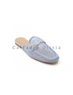 Calzados y zapatos ID-9757 BLUE 2