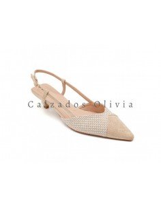 Calzados y zapatos ID-2859-1 BEIGE 2