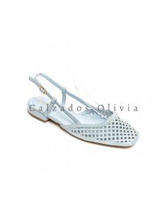 Calzados y zapatos ID-2828 BLUE 2