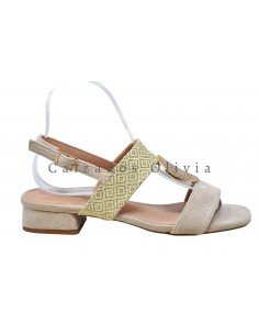 Calzados y Zapatos TY-F-163 BEIGE